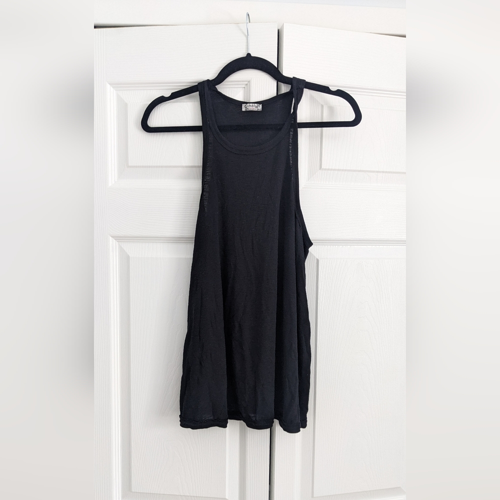 Free people tank top, black, medium